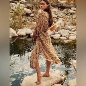 Dôen Joan Dress in Golden Mesa Floral XS